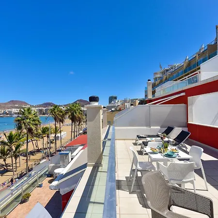 Over The Sea Canteras Mc By Villagrancanaria 大加那利岛拉斯帕尔马斯