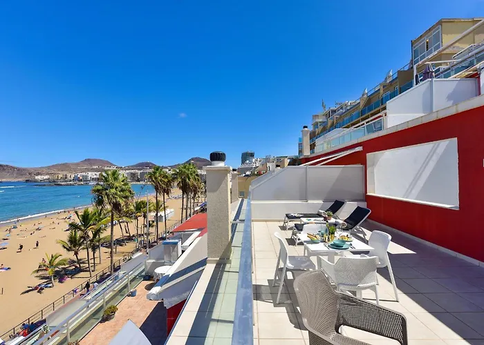 Over The Sea Canteras Mc By Villagrancanaria 大加那利岛拉斯帕尔马斯